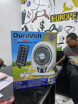 Duravolt 3 in 1 High Speed Rechargeable Fan
