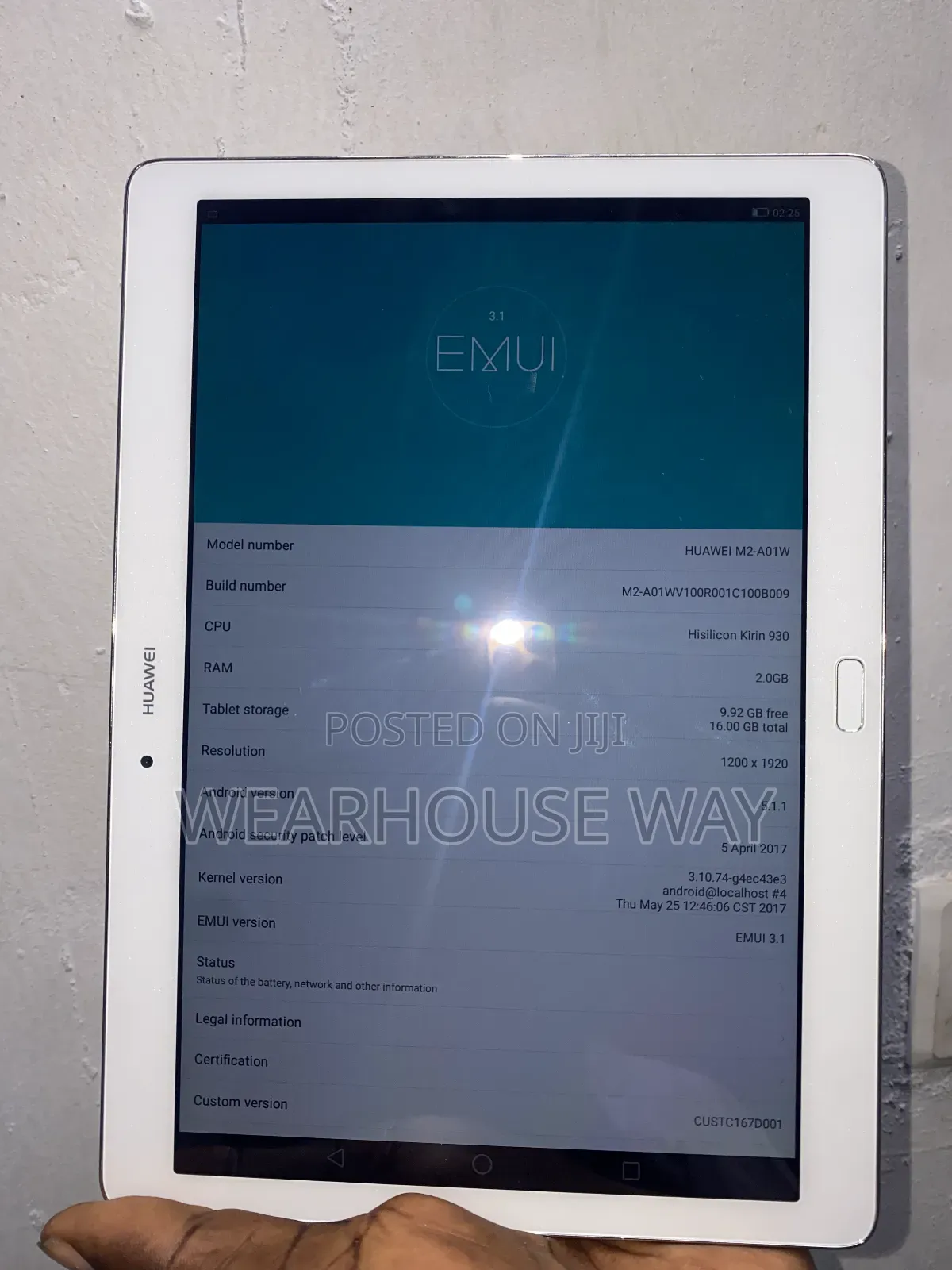 Huawei MediaPad 16 GB Silver