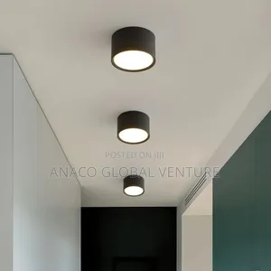 Led Cantilever Light Black Body 3 Colours Light