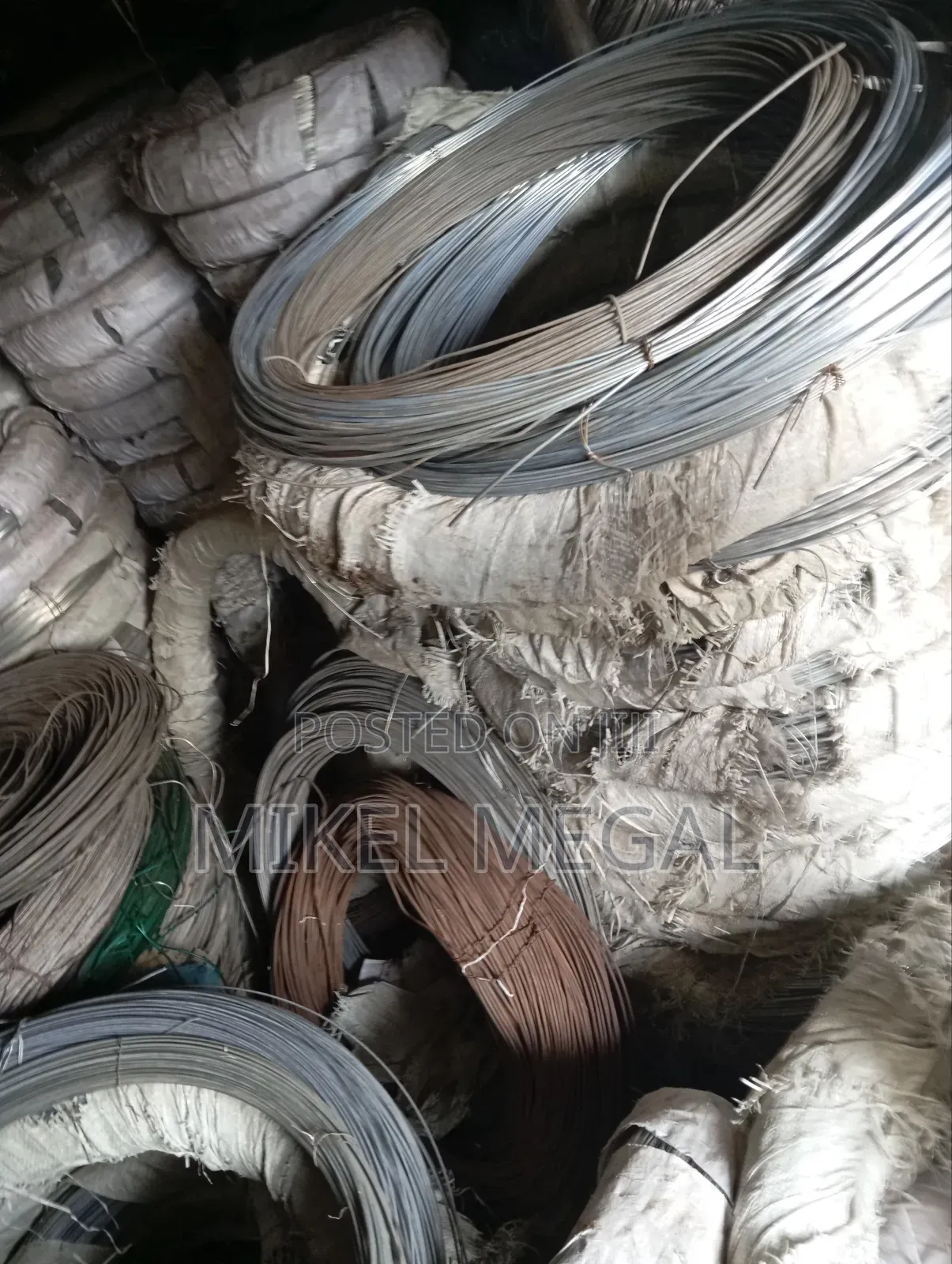Galvanized Steel Wire 5mm X 50kg
