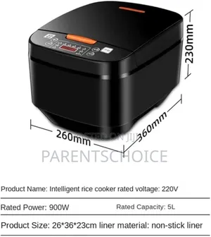 Silver Crest Electric Rice Cooker 5l