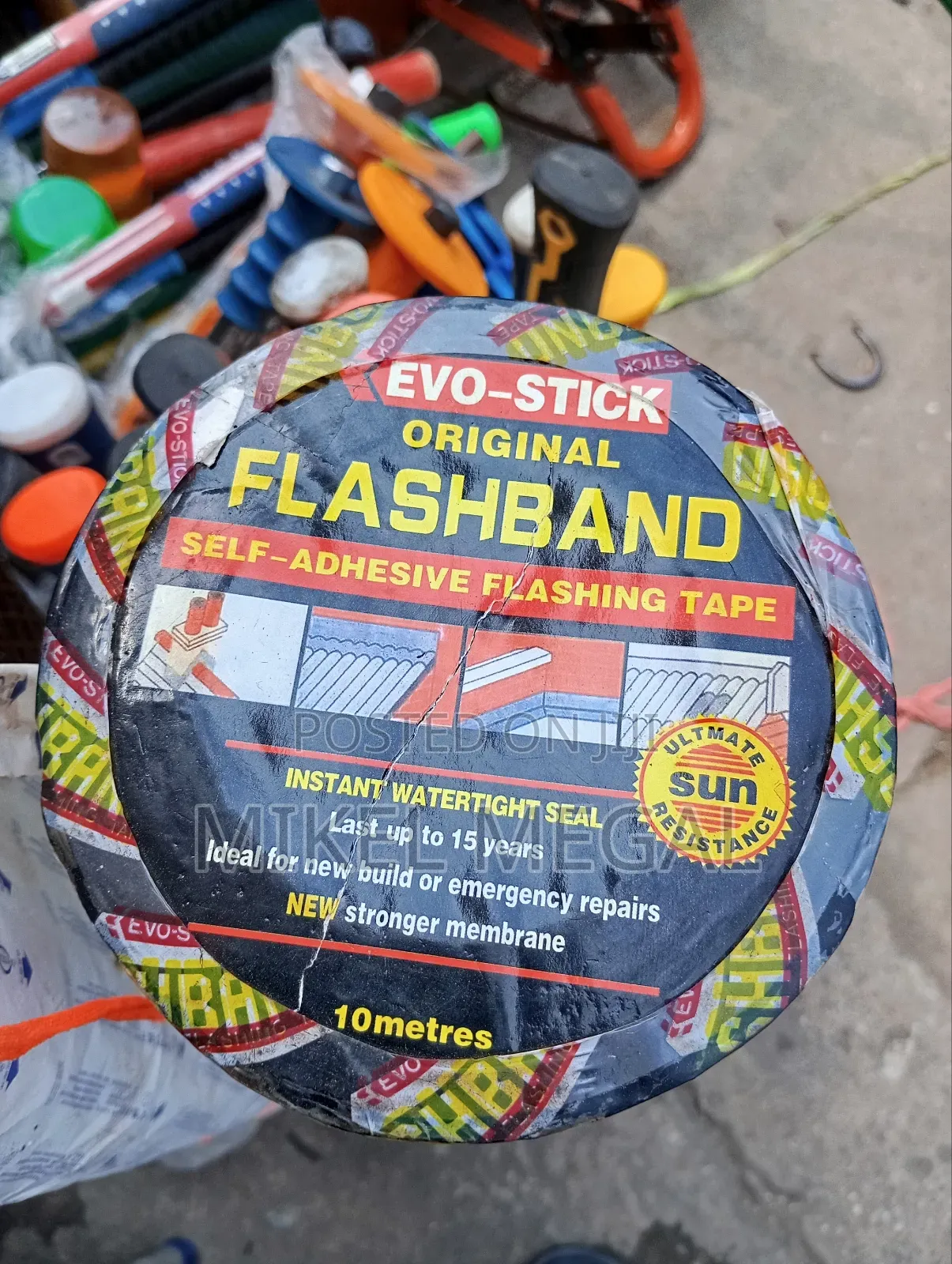 4" Self Adhesive Flash Band