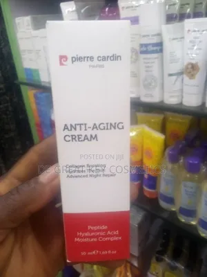 Pierre Cardin Paris Anti Aging Cream Collagen Boosting Hydrating