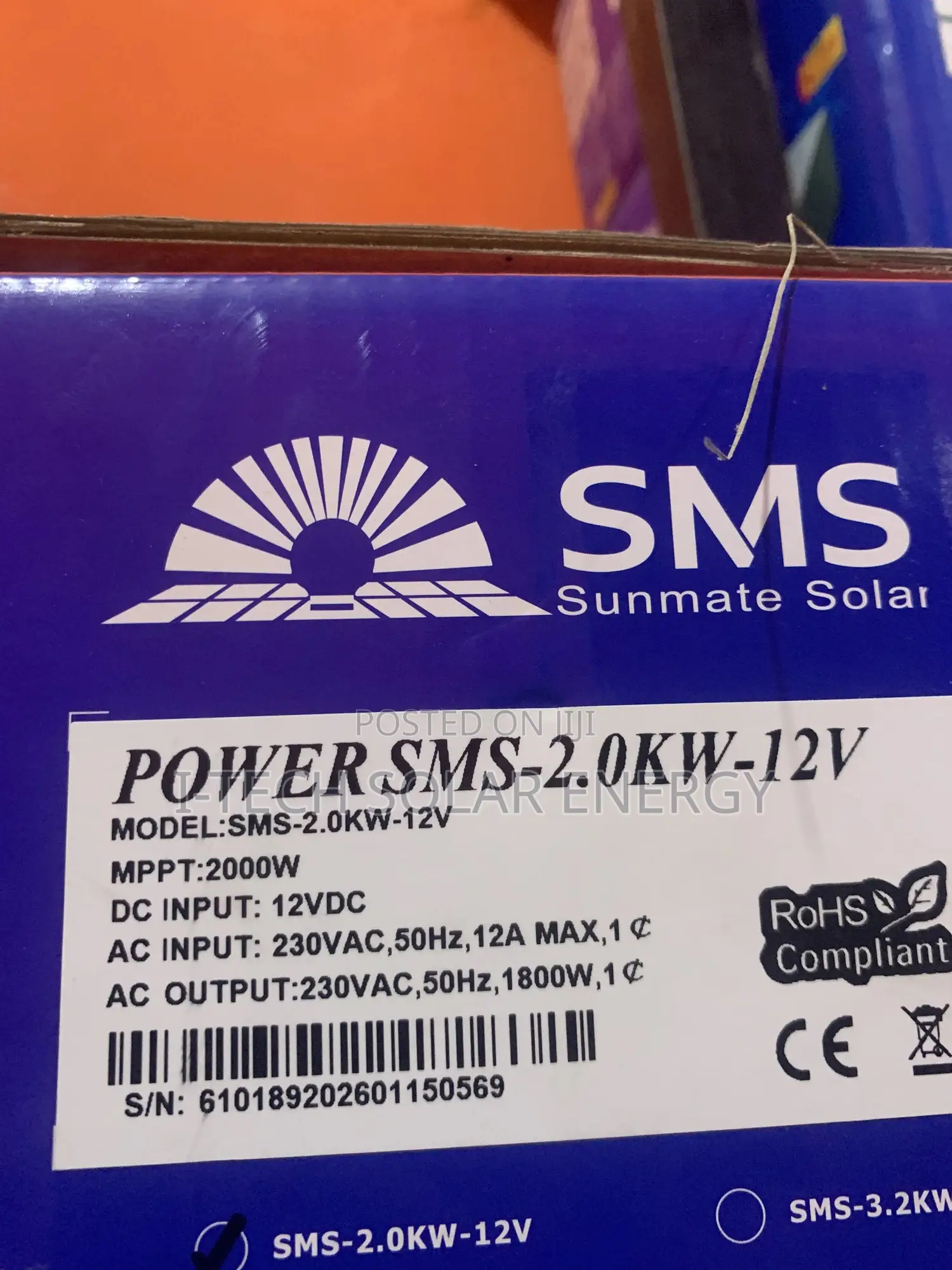2kva SMS Solar Inverter
