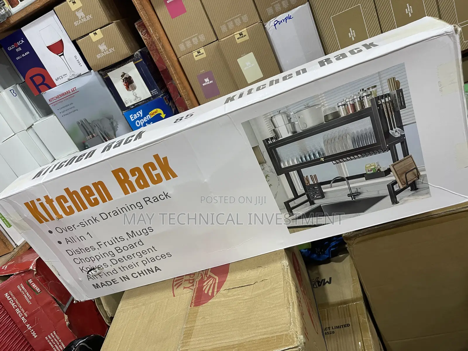 Over the Sink Plate Rack