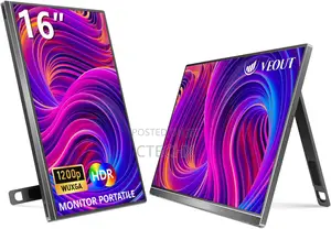 16 Inch Portable Monitor 1920 X 1200p Ips Laptop Monitor With Usb-C