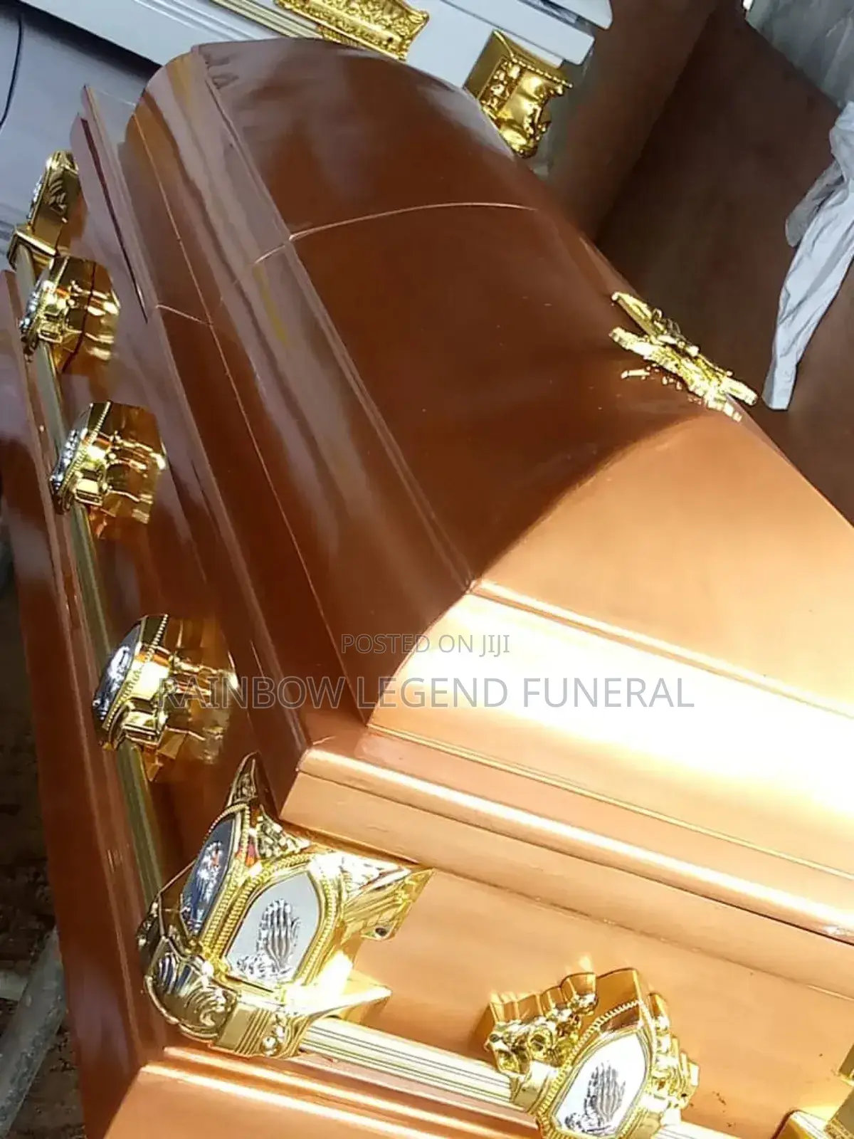 Rainbows Funeral Casket