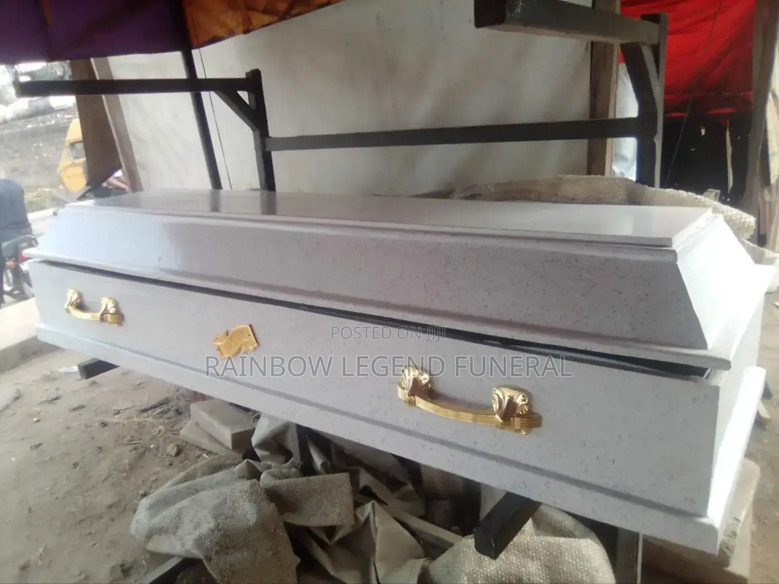 Rainbows Funeral Casket