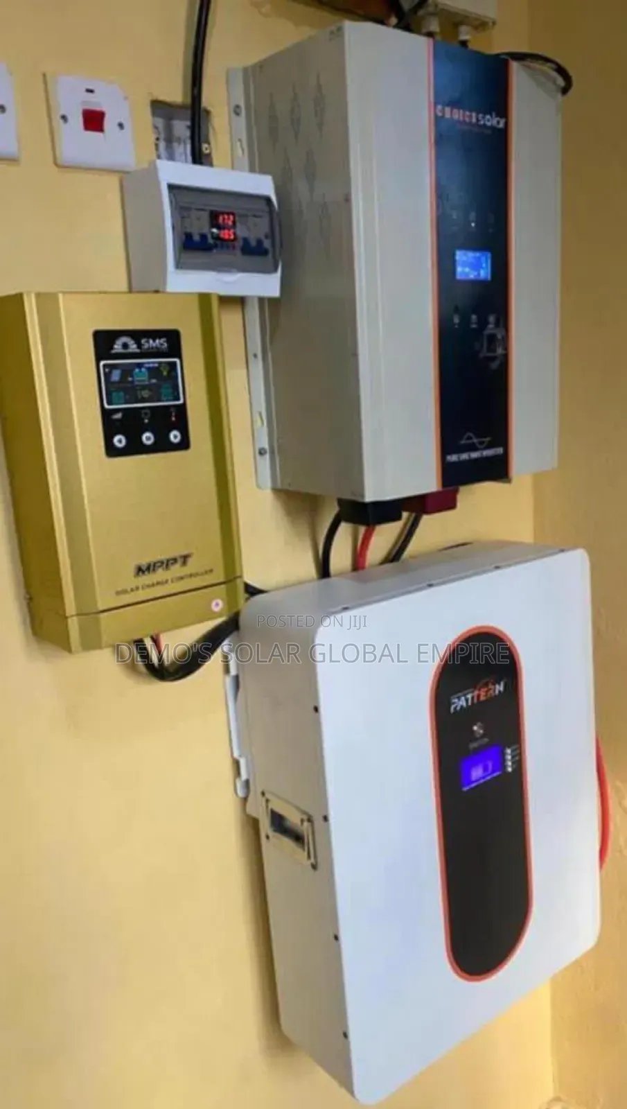 Full Installation Package for 10kwh Pattern Lithium Battery