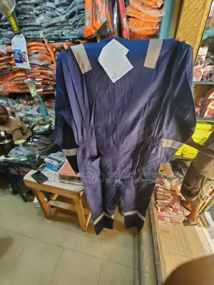 Thick Blue Redwings Fire Resistant Coverall