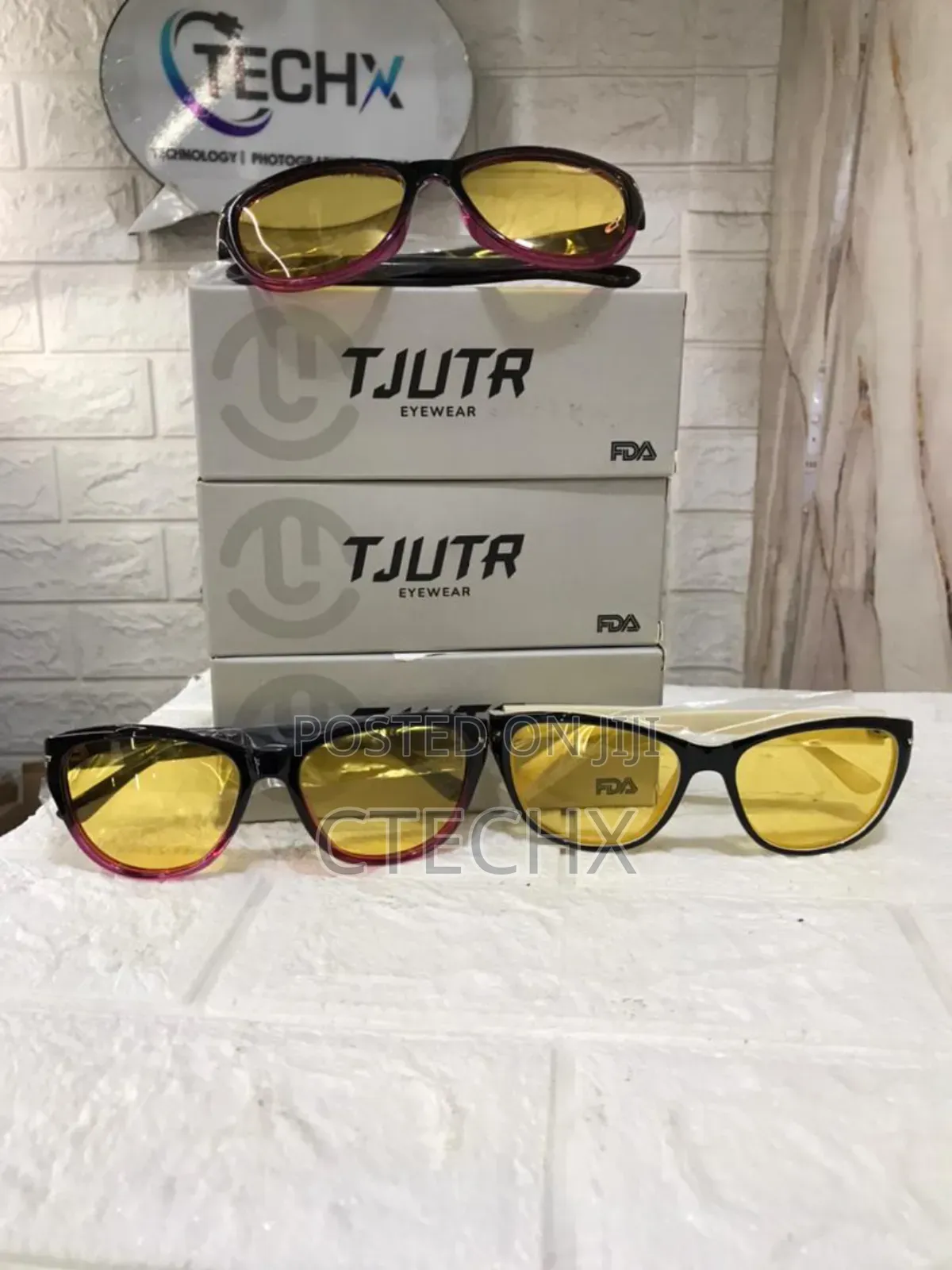 Night Vision Driving Glasses, Polarized Yellow Tint Anti Glare