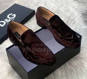 D G Velvet Loafers