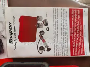 Snap on Cooling System Tester Svtsrad262 Coolant Supply