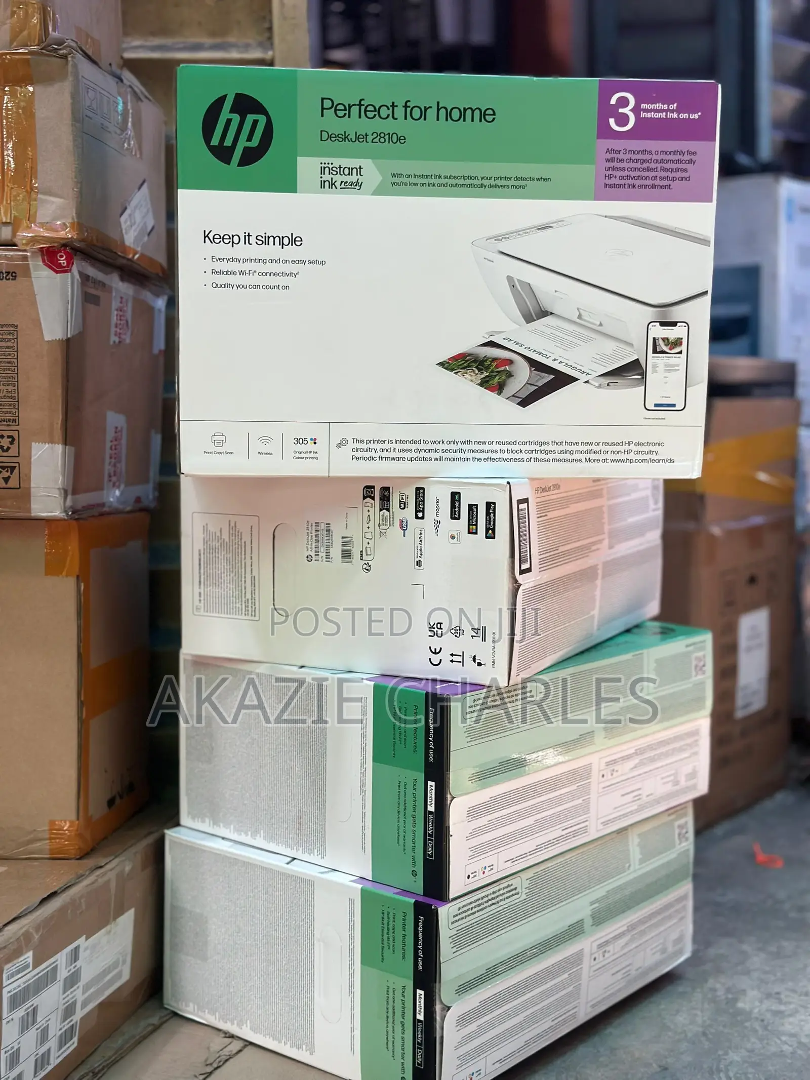 Hp Deskjet All in One Printer 2810e