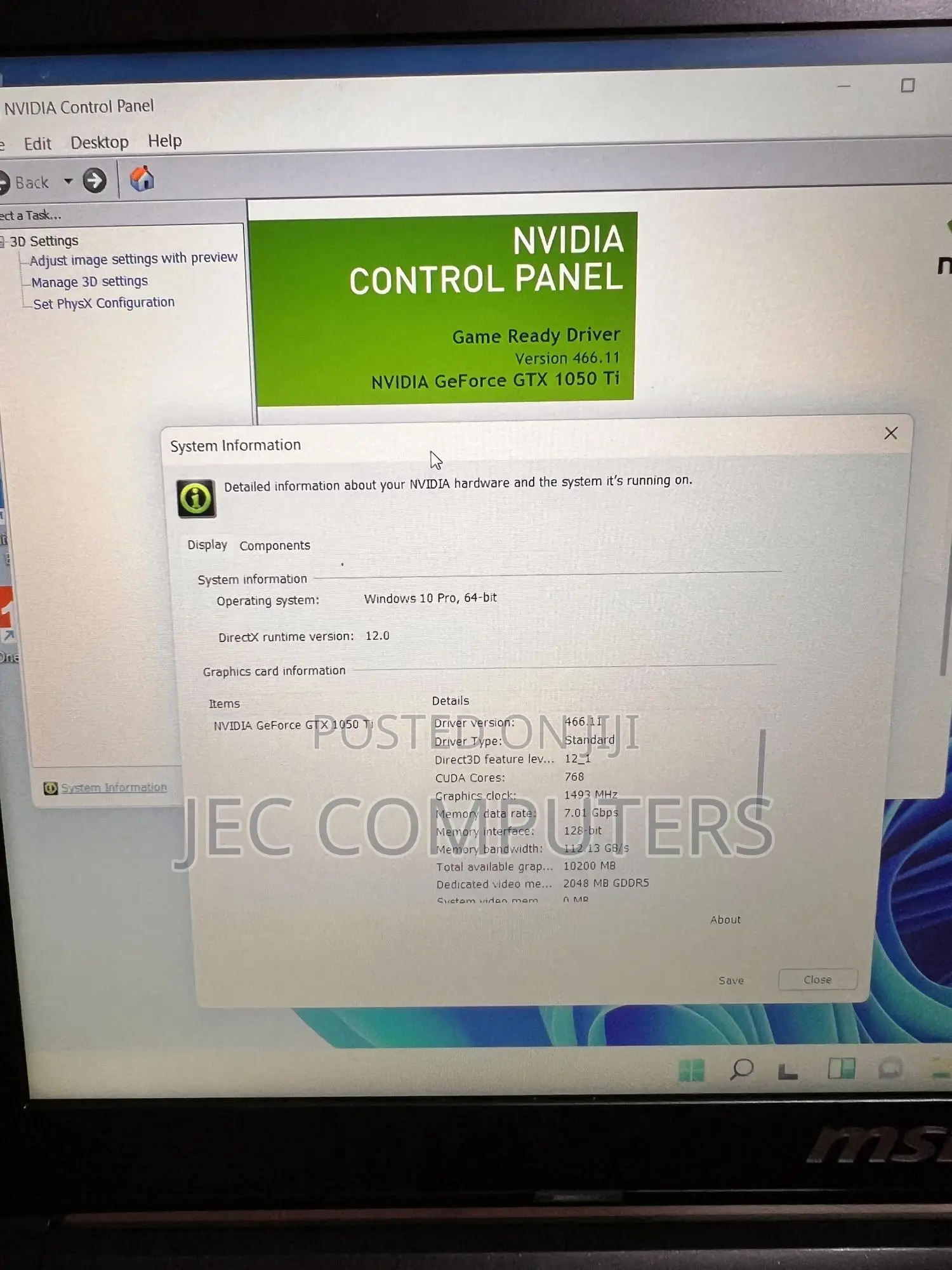 Laptop MSI GL62M 7REX 16GB Intel Core i5 HDD+SSD 256GB