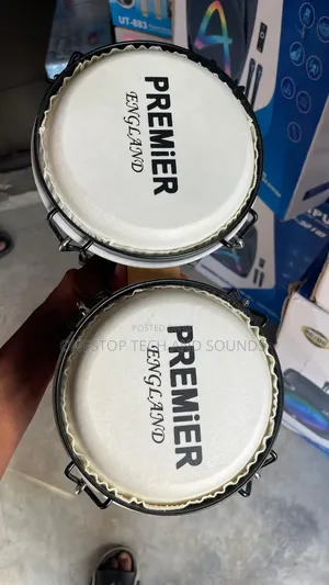 Premier England Professional Bongo Drums - Brand New