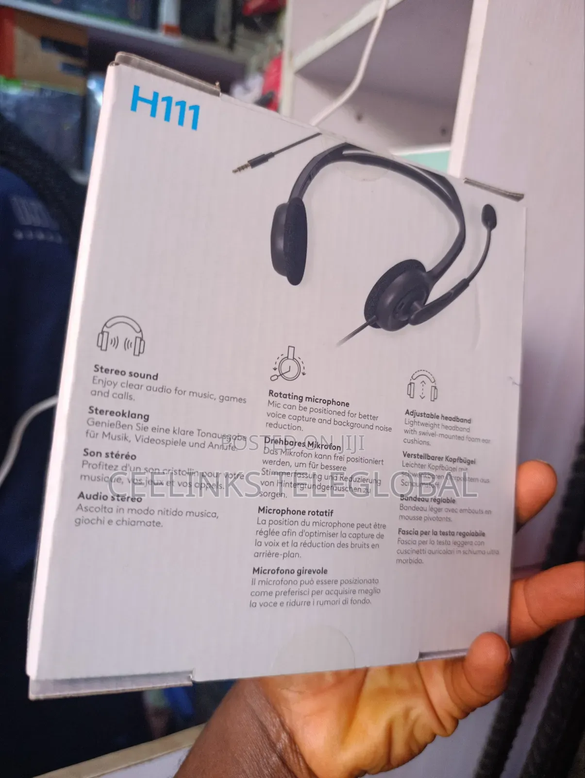 Logitech H111 Wired Stereo Headset