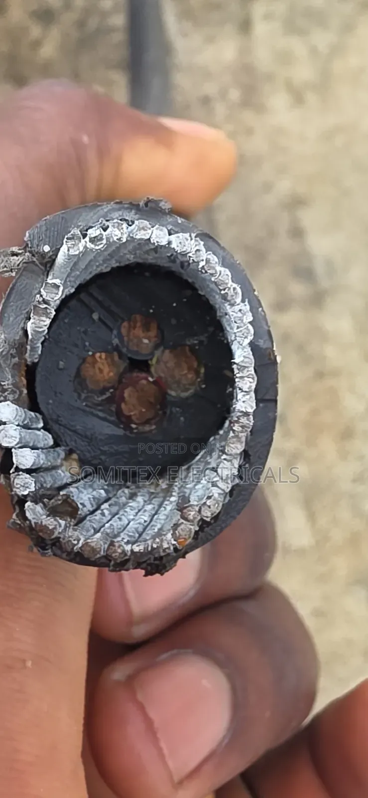 6mmx4core Amoured Cable