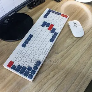 Rechargeable Wireless Keyboard and Mouse Dual Mode Bluetooth +2.4g