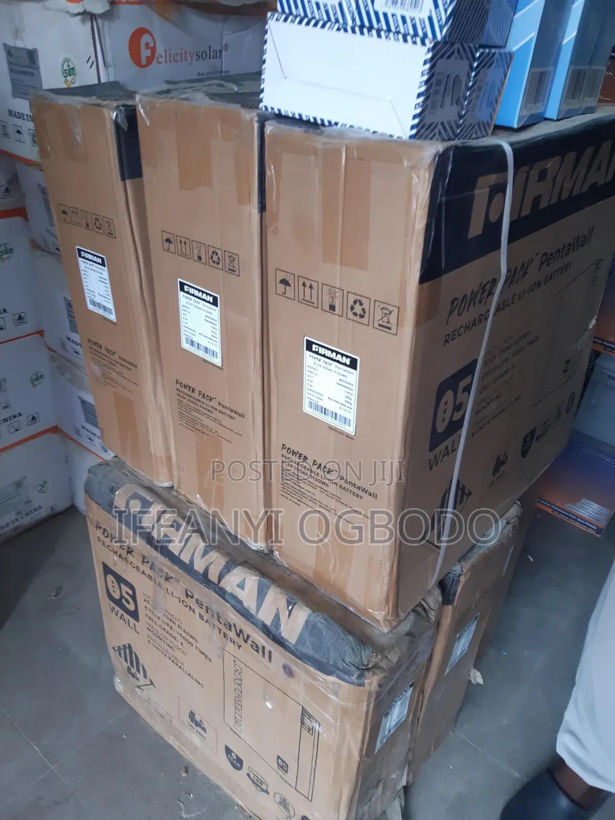 Fireman Solar Lithium Ion Battery 5kwh 51.2v