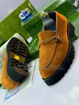 Gucci Sovereign Suede Shoes
