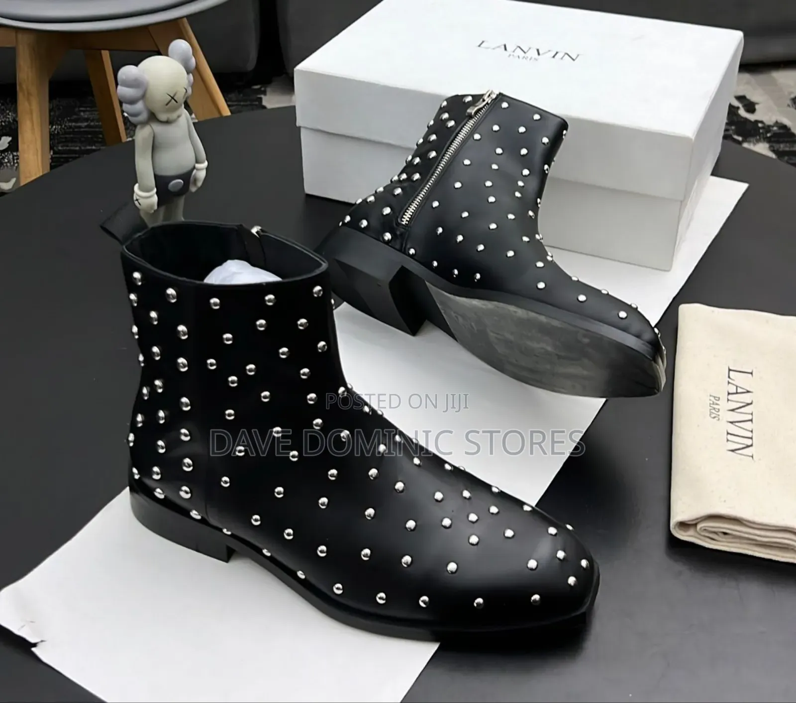 Zip Up Lanvin Boots