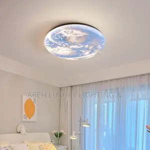 Modern Led Ceiling Lamp for Living Dining Room Study Bedroom