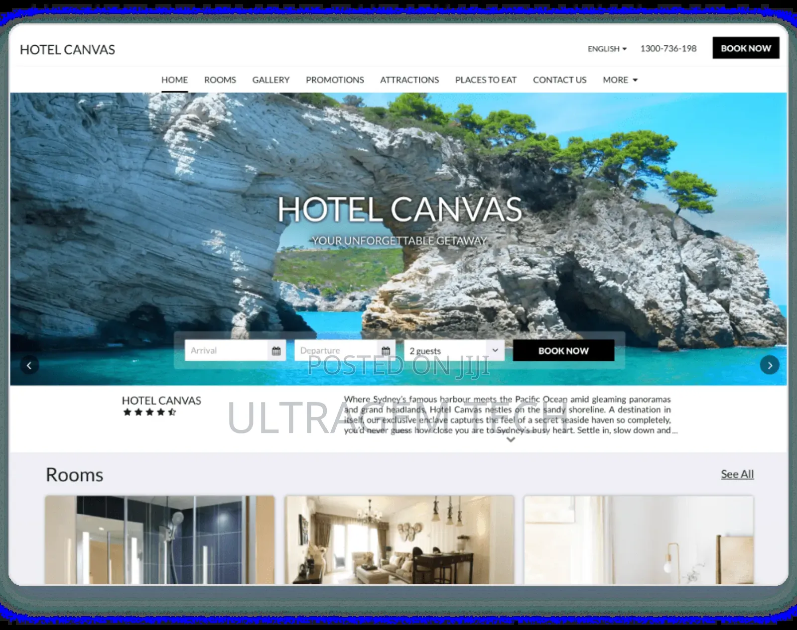 Hotel Website - Best Quality in Lagos