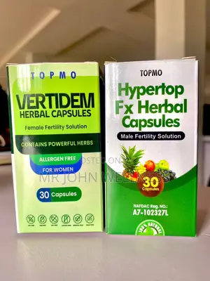 Vertidem and Hypertop Fx Herbal Capsule