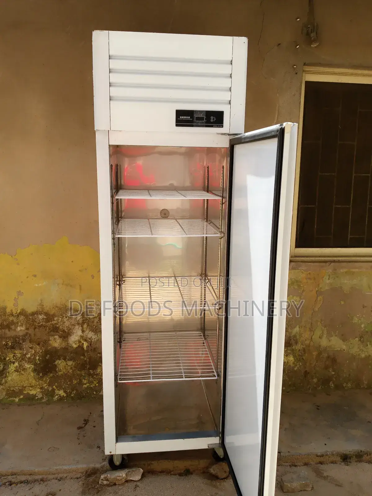 Stainless Single Door Freezer