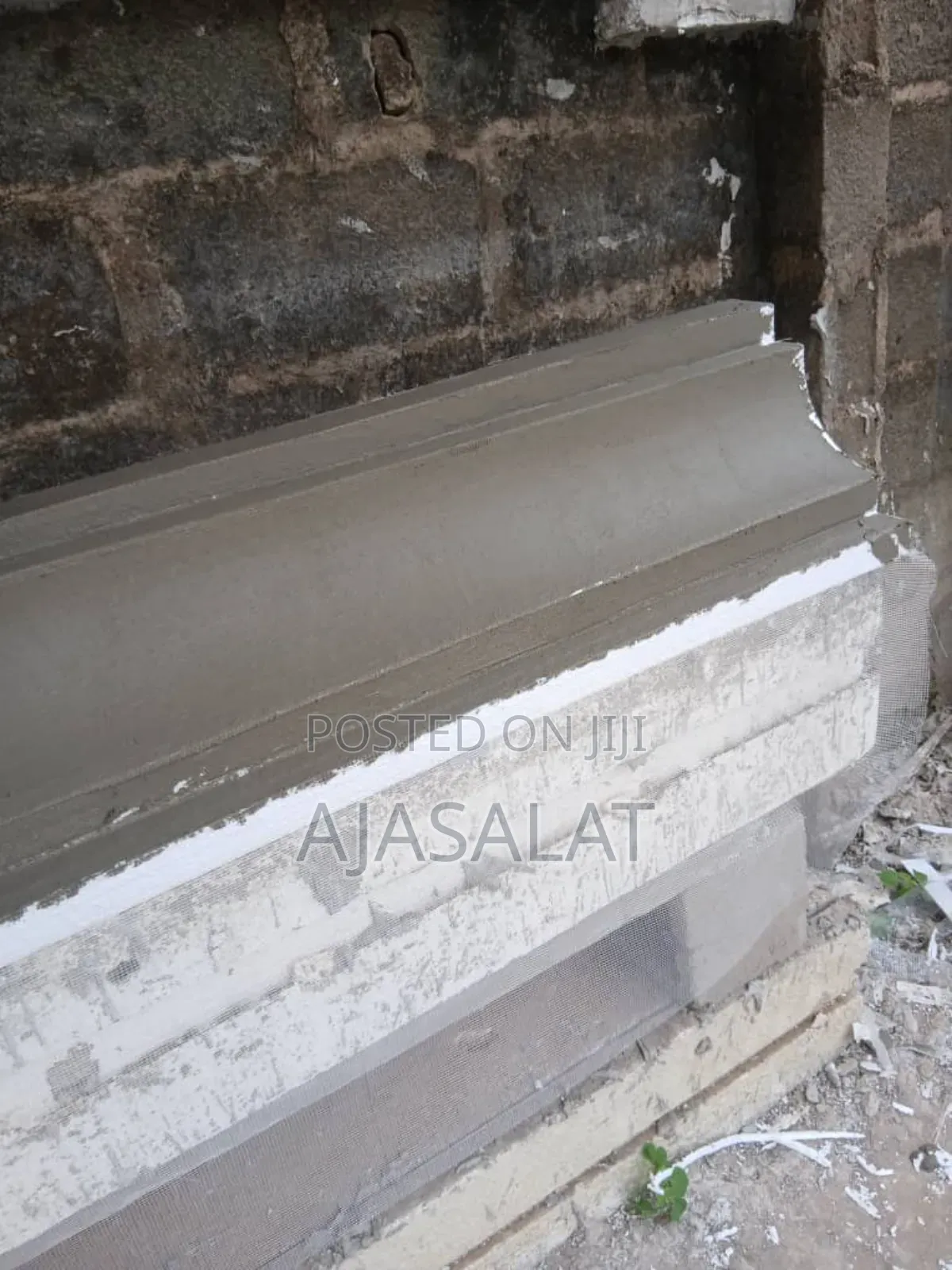 Polystyrene Parapet and Board
