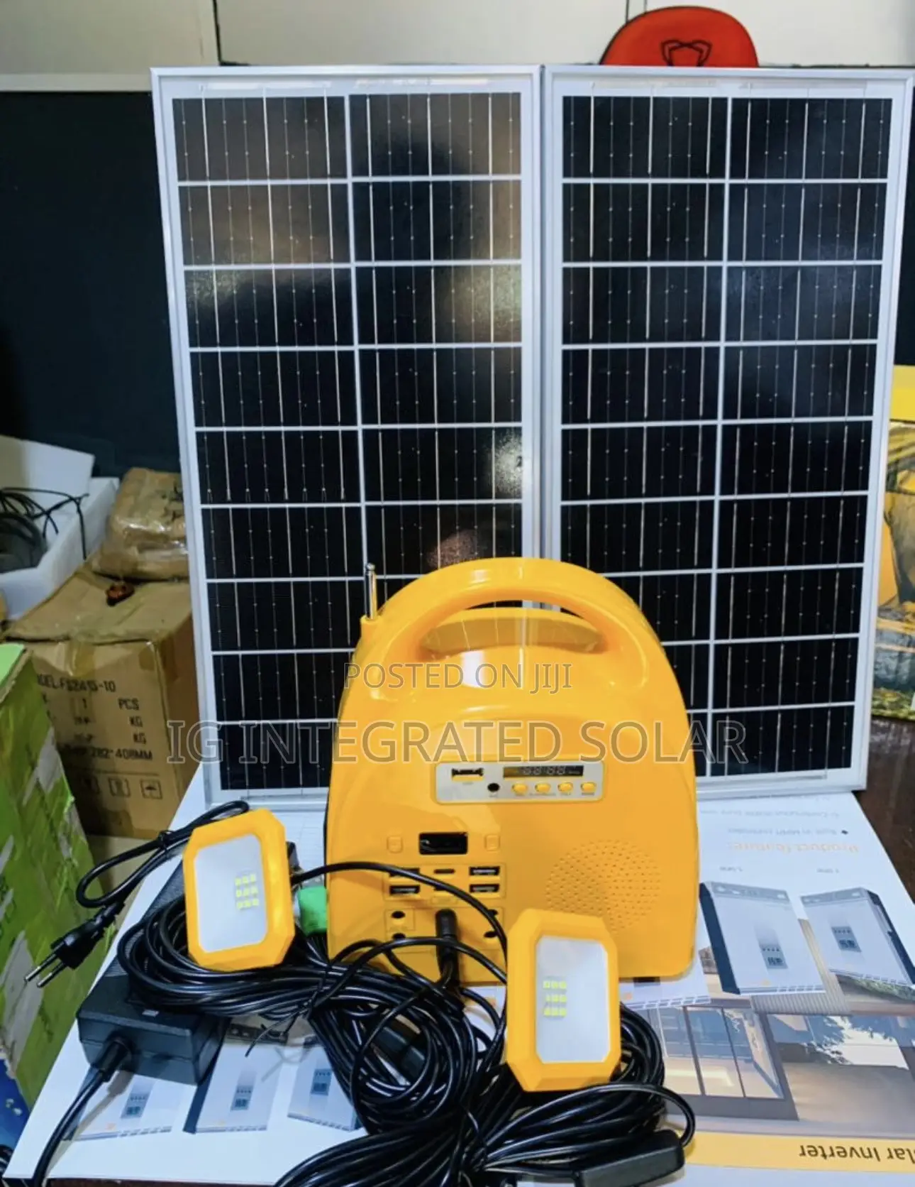 200w Lithium Battery Solar Generator