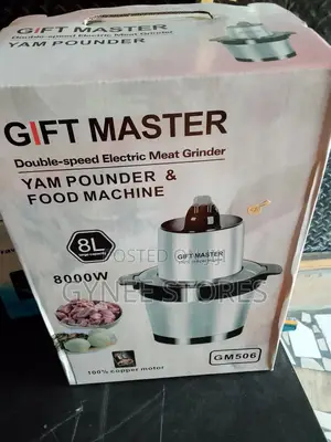 Gift Master 8l Yam Pounder/Food Processor