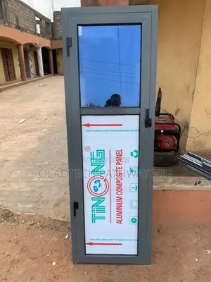Aluminum Toilet Door