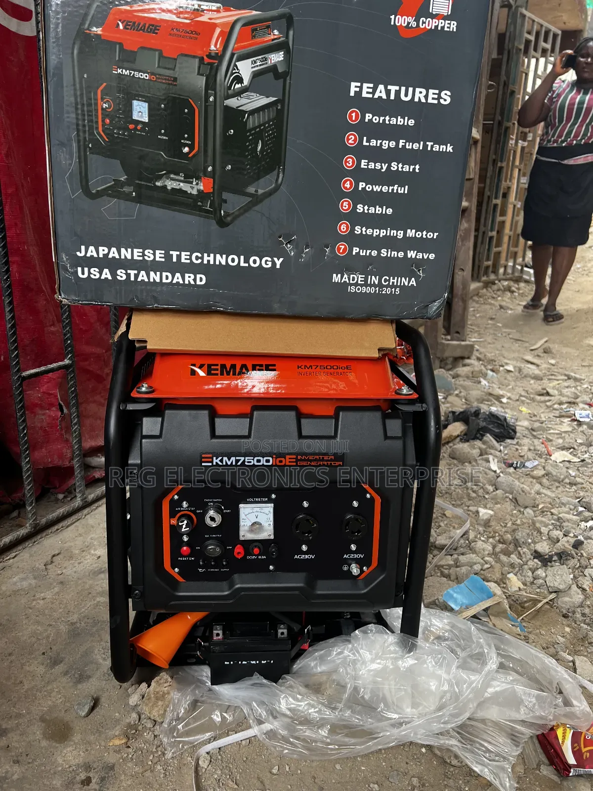 Kemage Inverter Petrol Generator 5.5kva