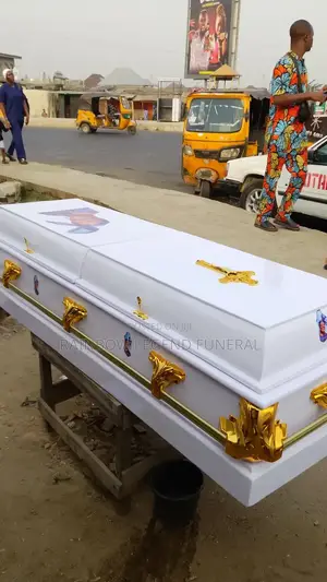 Rainbow Funeral Casket