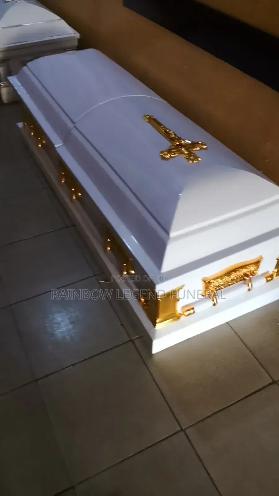 Rainbow Funeral Casket