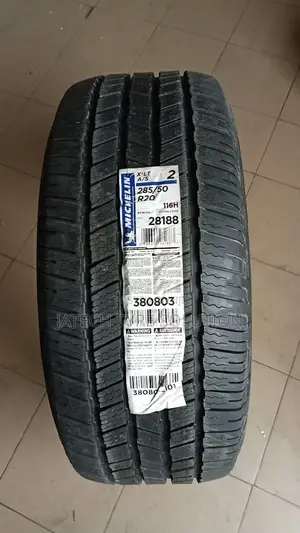 285/50/20 Michelin, Dunlop and Bridgestone