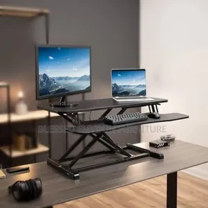 Desk Converter Height Adjustable Sit to Stand Riser
.