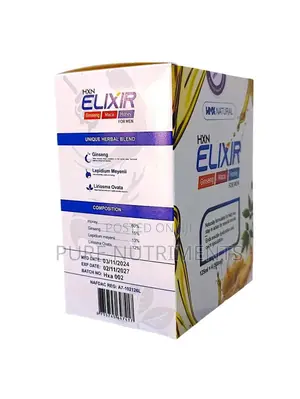 HMX Natural Elixir Honey for Men - Boost Libido, Sex Drive Performance