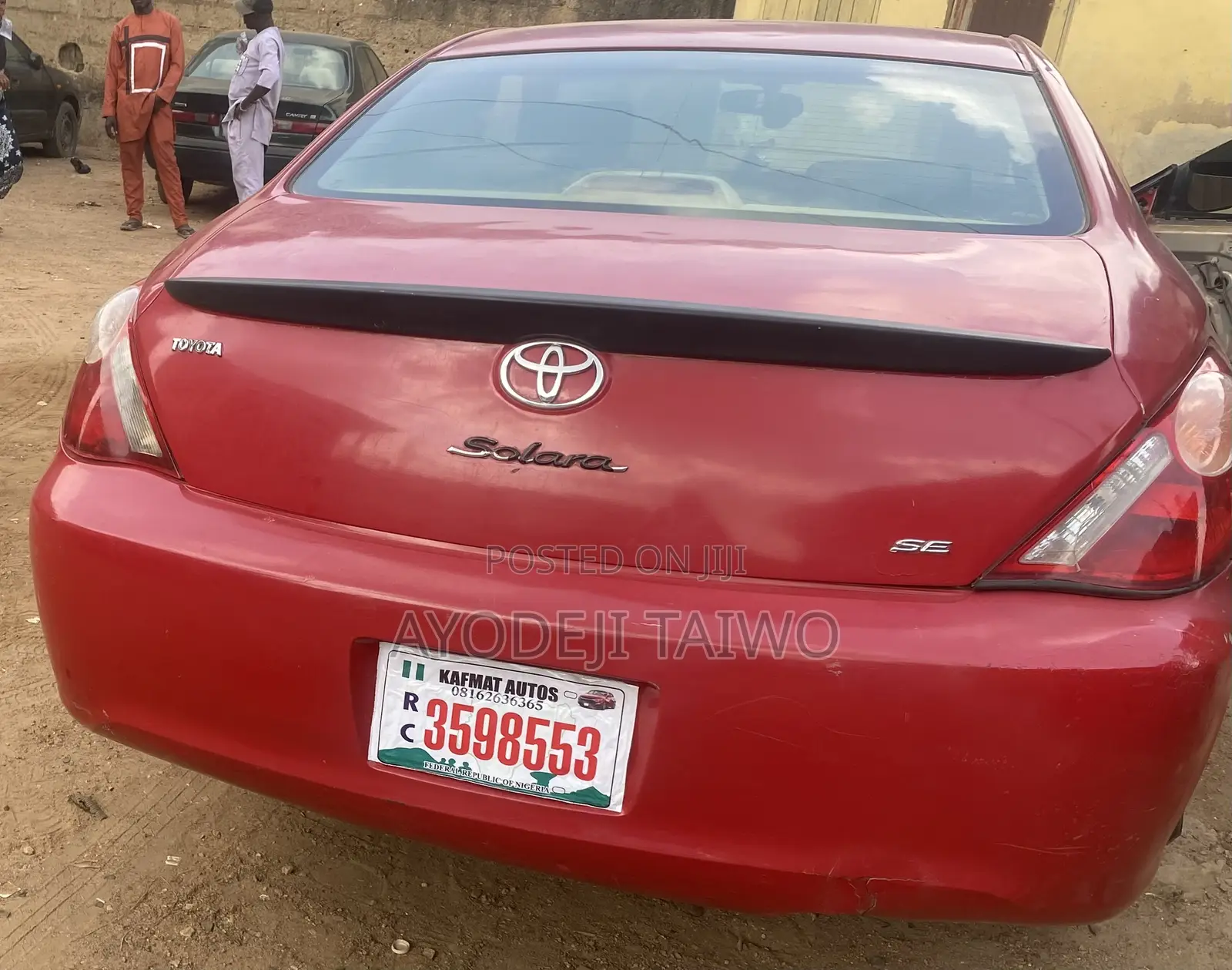 Toyota Solara 2004 Red