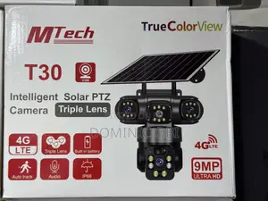 V380 Triple Lens 4g Solar Camera
