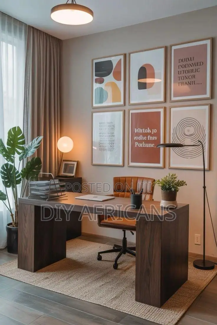 Executive Office Desk -- Perfect for Workspaces