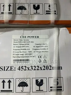 Solar 1.5kva Inverter Hybrid Cee Power