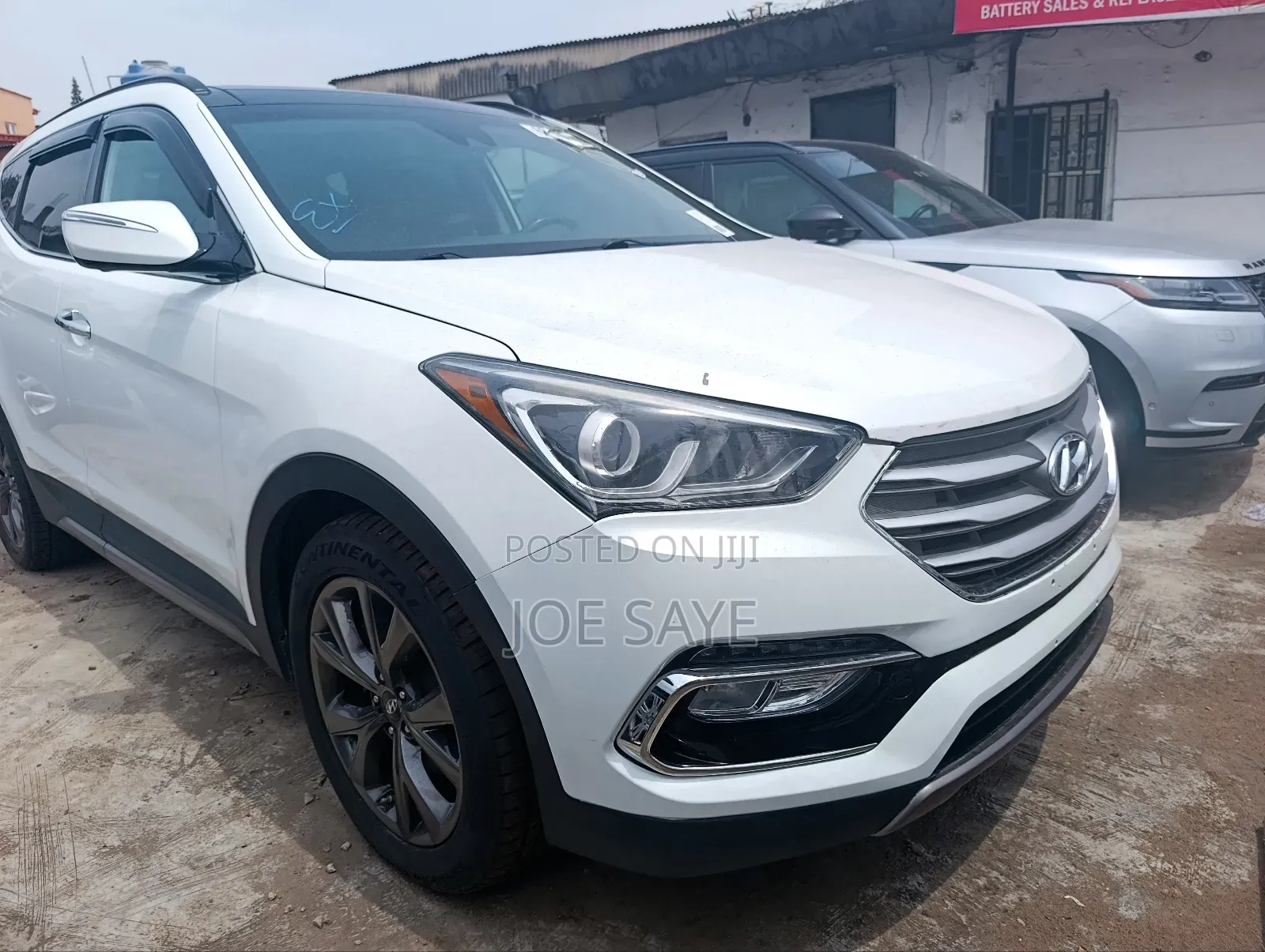 Hyundai Santa Fe 2017 White