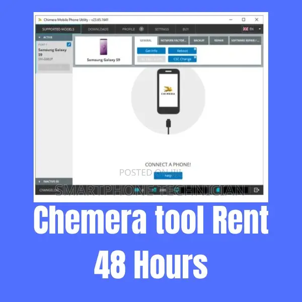 Chemera Tool Rent Available