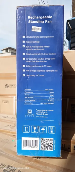 Maxi 18" Rechargeable Fan