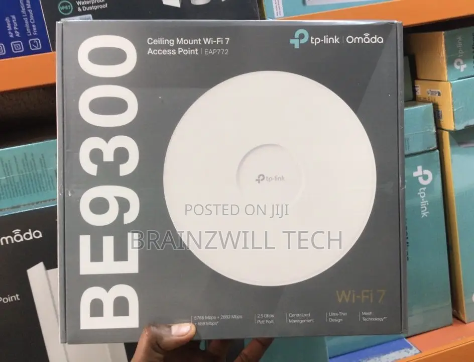 Tp-Link Eap772 | Be9300 Ceiling Mount Tri-Band Wi-Fi 7 Access Point