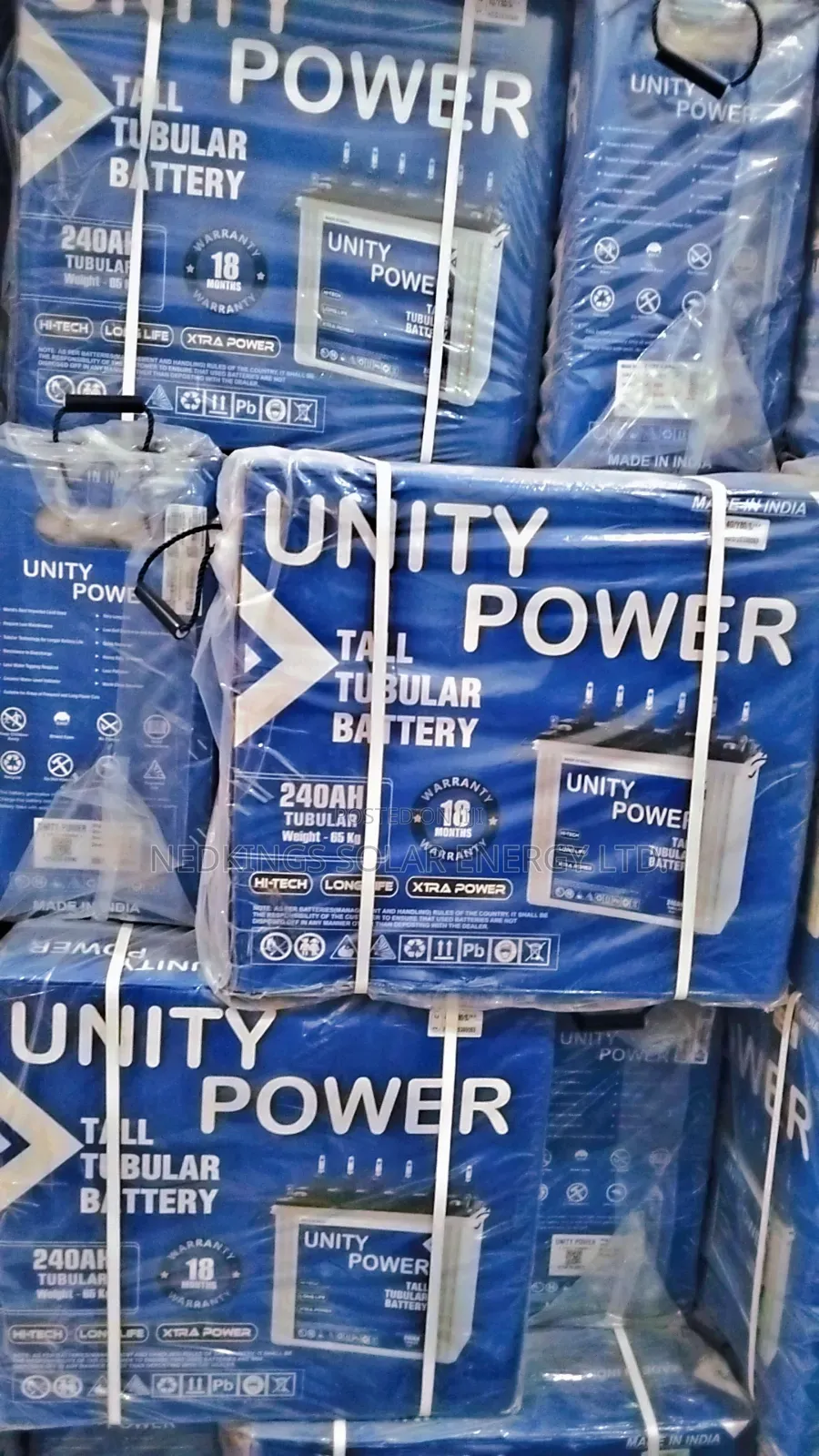 Unity Power 240ah 12v Tubular Battery