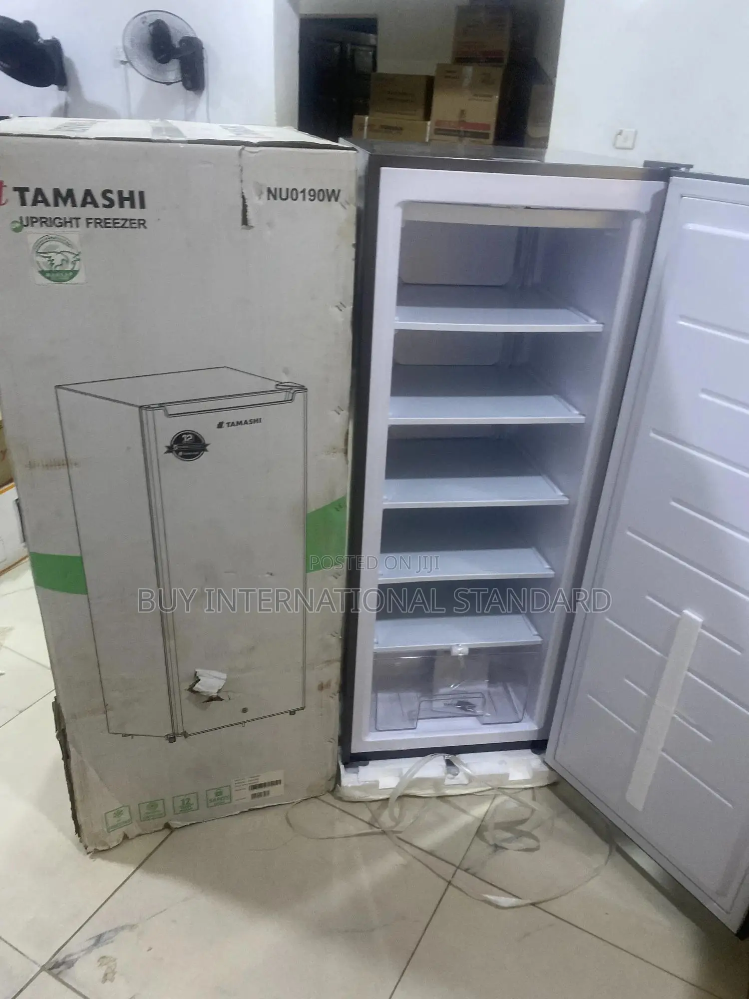 Tamashi Standing Freezer With Adjustable Shelves
